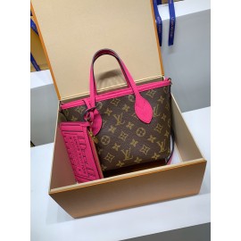 モノグラムバッグ 今季の Neverfull Bandoulière Inside Out BB ハンドバッグ｜デュアルフェイスで奏でるクラシックの革新 24×14×9cm