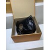 モノグラムバッグ 免税版 M12192G 全鋼製 Sunset Vibe ハンドバッグ｜光沢羊革と Monogram で彩るレトロな雰囲気 18×3×27cm