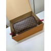 モノグラムバッグ 免税価格！M12098G 全鋼製 Slouchy ミディアムハンドバッグ｜大容量で通勤・週末外出に最適 28×14×31cm