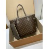モノグラムバッグ 全鋼製 M12062G Neverfull Inside Out ミディアムハンドバッグ｜ダブルフェイスデザイン × 着脱式ポケット、多用途で使い勝手抜群 28×14×31cm
