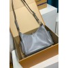  免税特典！M12579G 全鋼 CarryAll Cargo スモールハンドバッグ｜2024 秋冬新色羊革 × 革製リーファー × 着脱名札、ディテールにこだわった逸品​ 33.5 x 23 x 15 cm