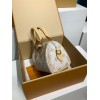 モノグラム・マルチカラー 全鋼 M24606G LV 新モデル Speedy 18Cm｜七夕カスタマイズ × 白地モノグラムセット、カスタマイズで専属のバッグを手に入れよう speedy 18Cm