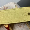 モノグラム・マルチカラー 全鋼 M24606G LV 新モデル Speedy 18Cm｜七夕カスタマイズ × 白地モノグラムセット、カスタマイズで専属のバッグを手に入れよう speedy 18Cm