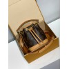 モノグラムバッグ 免税特典！M81266G 全鋼 Nano Noé ハンドバッグ｜1932 年クラシック構造 ×Monogram キャンバス、収納力と使い勝手に優れた逸品​ 13×16×10cm
