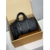 モノグラムバッグ 全鋼 M46271G Keepall 25 ハンドバッグ|Monogram Eclipse Reverse キャンバス × クラシック柄再解釈、安全なファスナー式構造で貴重品を守る 25×15×11cm