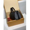 モノグラムバッグ 全鋼 M46271G Keepall 25 ハンドバッグ｜Monogram Eclipse Reverse キャンバス × クラシック柄再解釈、安全なファスナー式構造で貴重品を守る​ 25×15×11cm
