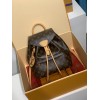 モノグラムバッグ M45501G 全鋼 Montsouris スモールダブルショルダーバッグ｜Monogram キャンバス × アーカイブインスピレーション、多機能でファッション性抜群​ 27.5×33.0×14.0cm