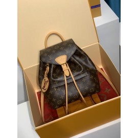 モノグラムバッグ M45501G 全鋼 Montsouris スモールダブルショルダーバッグ｜Monogram キャンバス × アーカイブインスピレーション、多機能でファッション性抜群​ 27.5×33.0×14.0cm