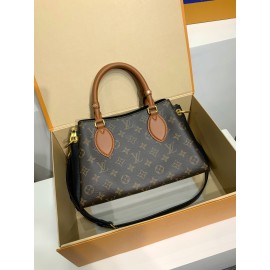 モノグラムバッグ 免税版 M46508G 全鋼 VENDOME BB ハンドバッグ｜Monogram キャンバス × レザーミックス、精巧なディテールと大容量でハイエンドな逸品​ 26×18×15cm