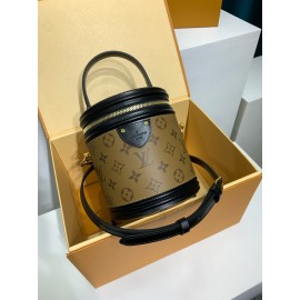 モノグラムバッグ M43986 全鋼ハンドバッグ｜Cannes 化粧箱デザイン ×Monogram 混合キャンバス、多様背負け方と高級感でクラシックを革新​ 15×17×15cm