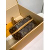 モノグラムバッグ LV M43514 Petite boite chapeau ハンドバッグ｜帽子ケースモチーフの可愛らしい全鋼カーリングバッグ 17.5×16.5×7.5cm
