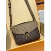 モノグラムバッグ 全鋼 M44876 Pochette Metis ハンドバッグ｜Monogram キャンバスで創られたコンパクトで収納力抜群の優雅なハンドバッグ 25×19×9cm