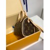 モノグラムバッグ M61252 Nano Speedy ハンドバッグ｜Monogram キャンバスで描く究極の女性的な軽量ミニバッグ 16×11×9cm