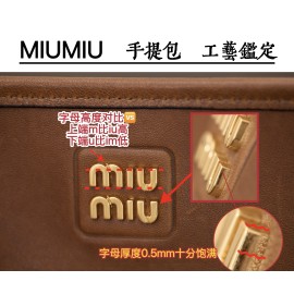 miumiubag-006 サイズ  :   40x31x13cm ディテール写真