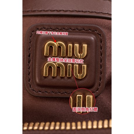 miumiubag-013 サイズ  :   27x12x9cm ディテール写真