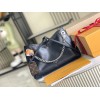 ルイ・ヴィトン バッグ 163c01 チップ搭載 特級フルセット【全鋼ハードウェア・正規革】M12888 ブラック イタリア A 级レザー モノグラムバッグ